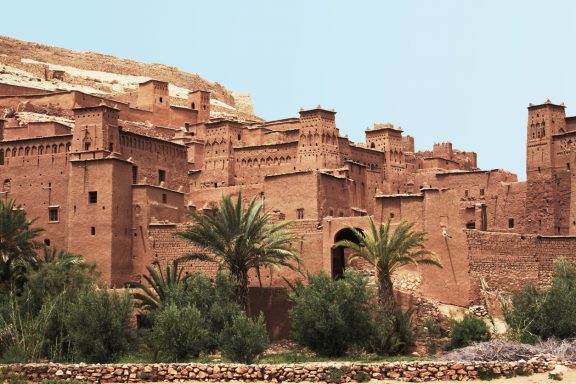 Ancient town near Atlas Mountains